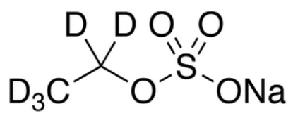 图片 乙基硫磺酸钠-d5，Sodium Ethyl-d5 Sulfate (>90%)