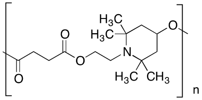 图片 光稳定剂622，Poly(4-hydroxy-2,2,6,6-tetramethyl-1-piperidineethanol-alt-1,4-butanedioic Acid) (Technical Grade)