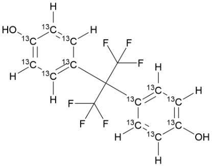 图片 六氟双酚 A-13C12，Bisphenol AF-13C12