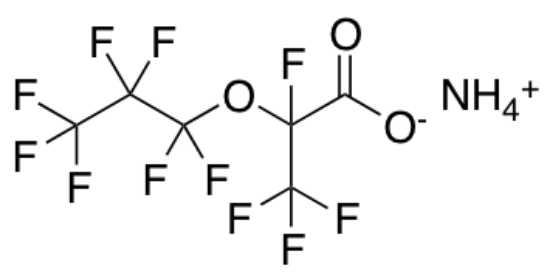 图片 全氟铵 (2-甲基-3-氧六酸)，Ammonium Perfluoro(2-methyl-3-oxahexanoate)