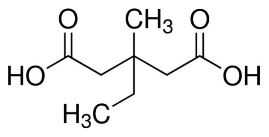 图片 3-乙基-3-甲基戊二酸，3-Ethyl-3-methylpentanedioic Acid