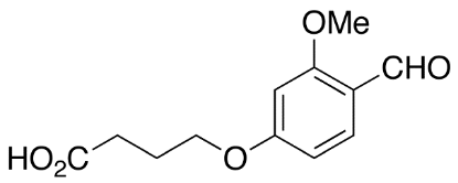 图片 4-(4-甲酰基-3-甲氧基苯氧基)丁酸，4-(4-Formyl-3-methoxyphenoxy)butanoic Acid