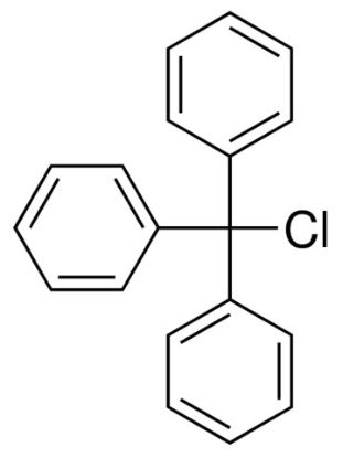 图片 三苯基氯甲烷，Trityl chloride [Trt-Cl]；purum, ≥97.0% (HPLC), ≥97.0% (AT)