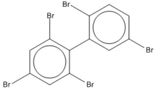 图片 2,2',4,5',6-五溴联苯，2,2',4,5',6-Pentabromobiphenyl [PBB 103]