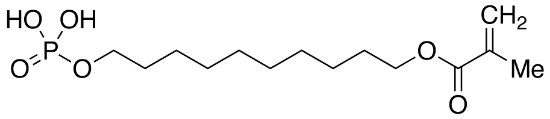 图片 10-甲基丙烯酰基癸基磷酸酯，10-Methacryloyldecylphosphate [10MDP]