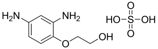 图片 2,4-二氨基苯氧乙醇硫酸盐，2-(2,4-Diaminophenoxy)ethanol sulfate；98%