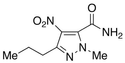 图片 1-甲基-4-硝基-3-丙基吡唑-5-甲酰胺，1-Methyl-4-nitro-3-propylpyrazole-5-carboxamide