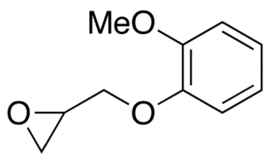 图片 2-[(2-甲氧基苯氧基)甲基]环氧乙烷，2-[(2-Methoxyphenoxy)methyl]oxirane；99%