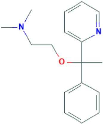 图片 多西拉敏，(±)-Doxylamine