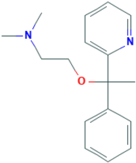 图片 多西拉敏，(±)-Doxylamine