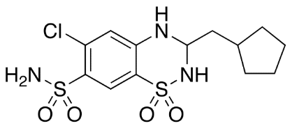 图片 环戊噻嗪，Cyclopenthiazide