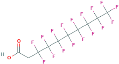 图片 全氟辛基乙酸，Perfluoro-octylethanoic Acid