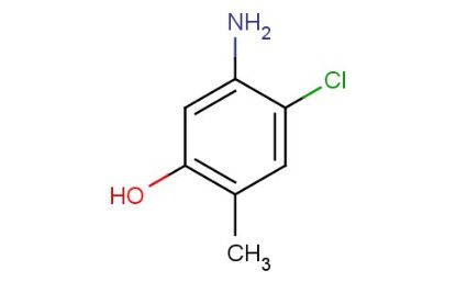 图片 5-氨基-4-氯-2-甲基苯酚，5-Amino-4-chloro-2-methylphenol