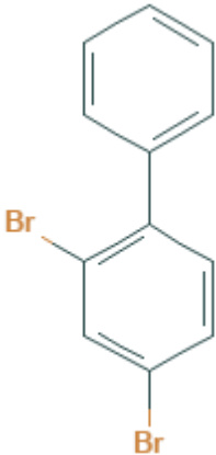 图片 2,4-二溴联苯，2,4-Dibromobiphenyl [PBB 7]