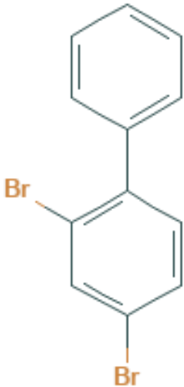 图片 2,4-二溴联苯，2,4-Dibromobiphenyl [PBB 7]