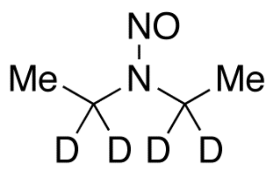 图片 N-亚硝基二乙胺-d4，N-Nitrosodiethylamine-d4 [DEN-d4, DENA-d4, NDEA-d4]