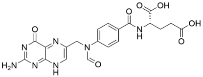 图片 10-甲酰叶酸，10-Formyl Folic Acid (>90%)