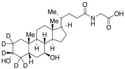 图片 甘熊去氧胆酸-d5，Glycoursodeoxycholic Acid-d5