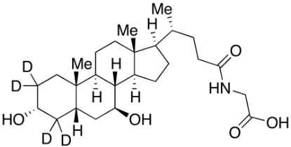 图片 甘熊去氧胆酸-d4 (主要)，Glycoursodeoxycholic Acid-d4 (Major)