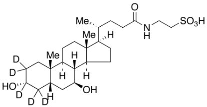 图片 牛磺去氧胆酸-2,2,3,4,4-d5酸，Tauroursodeoxycholic-2,2,3,4,4-d5 Acid