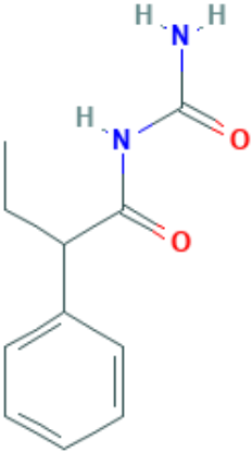 图片 2-苯基丁酰脲，2-Phenylbutyrylurea