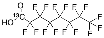 图片 五氟辛酸-13C，Pentadecafluorooctanoic Acid-13C