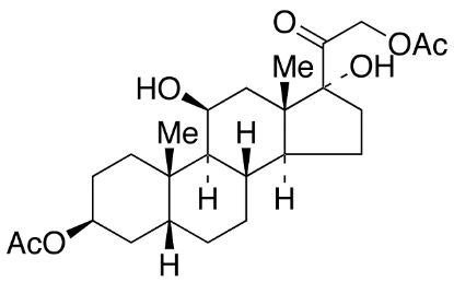 图片 3β-四氢皮质醇 3,21-二乙酸酯，3β-Tetrahydrocortisol 3,21-Diacetate