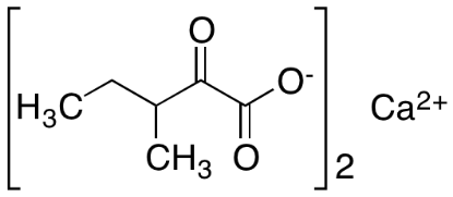 图片 3-甲基-2-氧代戊酸钙盐，3-Methyl-2-oxovaleric acid calcium salt