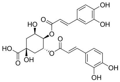 图片 3,4-二-O-咖啡酰奎宁酸，3,4-Di-O-caffeoylquinic acid [3,4-COQ]；≥90% (LC/MS-ELSD)