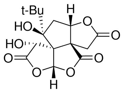 图片 白果内酯，(-)-Bilobalide from Ginkgo biloba leaves；≥93% (HPLC)