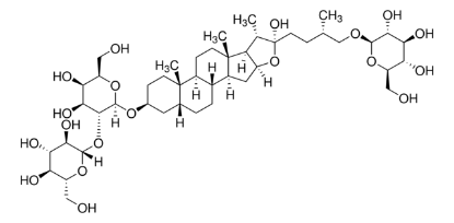 图片 知母皂苷B II，Timosaponin B II；phyproof® Reference Substance, ≥98.0% (HPLC)