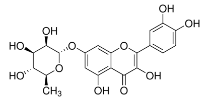 图片 槲皮素7-鼠李糖苷 [田基黄苷]，Quercetin 7-rhamnoside；phyproof® Reference Substance