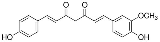 图片 去甲氧基姜黄素，Demethoxycurcumin [DMC]；≥98% (HPLC)