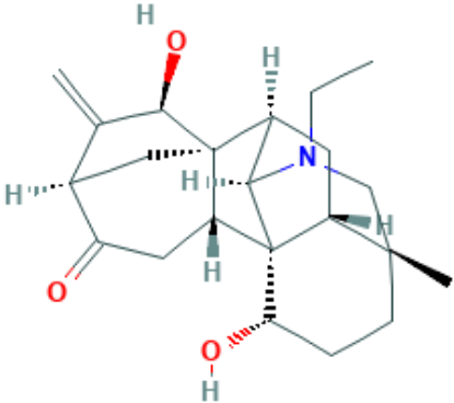 图片 宋果灵 [准噶尔乌头碱]，Songorine；99%