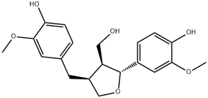 图片 落叶松脂醇，(-)-Lariciresinol；≥98%