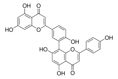 图片 穗花杉双黄酮，Amentoflavone；≥98.0% (HPLC)