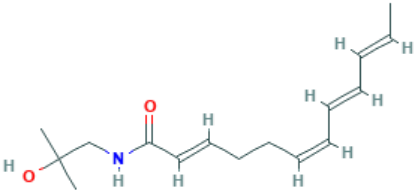 图片 羟基-α-山椒素，Hydroxy-α-sanshool；≥98%(HPLC)