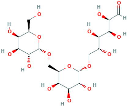 图片 甘露三糖，Manninotriose