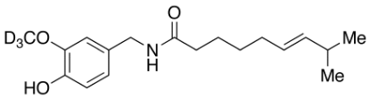 图片 反式辣椒素-d3，trans-Capsaicin-d3