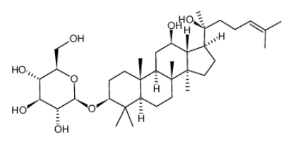 图片 (R)-人参皂苷Rh2，20(R)-Ginsenoside Rh2