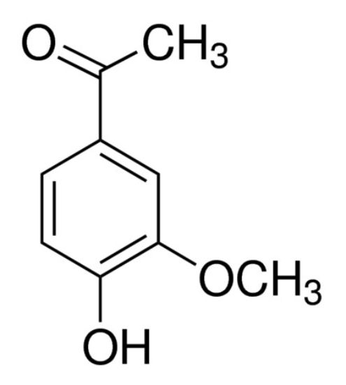 图片 4'-羟基-3'-甲氧基苯乙酮 [香草乙酮]，4′-Hydroxy-3′-methoxyacetophenone [Apocynin]；≥98%, FG