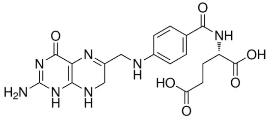 图片 二氢叶酸，Dihydrofolic acid [FAH2]；≥90%