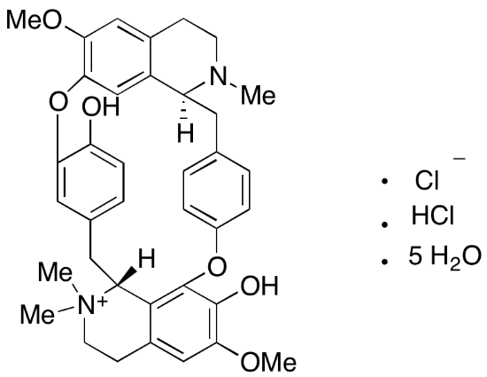 图片 (+)-氯化筒箭毒碱盐酸盐五水合物，(+)-Tubocurarine Chloride Hydrochloride Pentahydrate