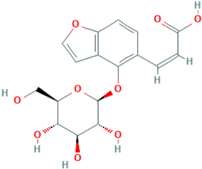 图片 异补骨脂苷，Isopsoralenoside；≥98%