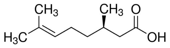 图片 (R)-(+)-香茅酸，(R)-(+)-Citronellic acid；98%