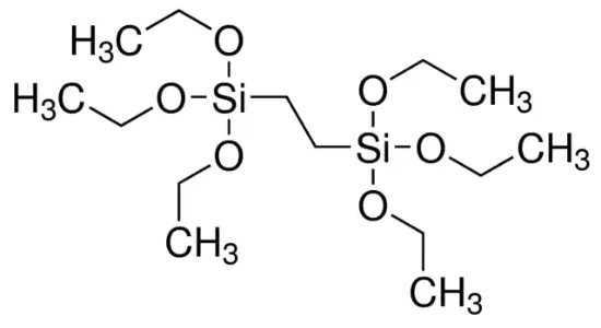 图片 1,2-二(三乙氧基甲硅烷基)乙烷，1,2-Bis(triethoxysilyl)ethane [BTESE]；96%