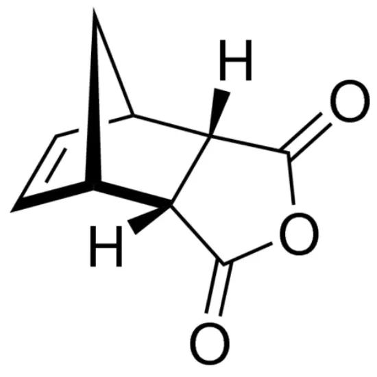 图片 顺-5-降冰片烯-内型-2,3-二羧酸酐，cis-5-Norbornene-endo-2,3-dicarboxylic anhydride；99%