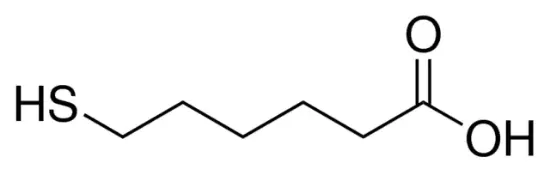 图片 6-巯基己酸，6-Mercaptohexanoic acid [MHA]；90%