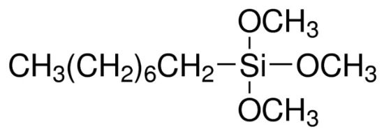 图片 辛基三甲氧基硅烷，Trimethoxy(octyl)silane [TMOS]；96%