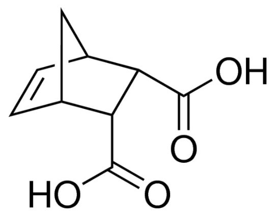 图片 顺-5-降冰片烯-内-2,3-二羧酸，cis-5-Norbornene-endo-2,3-dicarboxylic acid [NDC]；98%